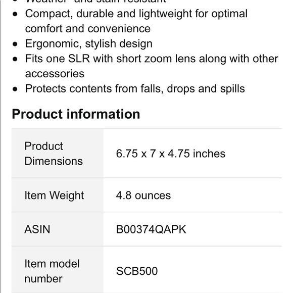 Camera case - Picture 7 of 7